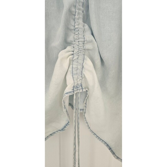 Given Kale Lightweight Denim Top. - Picture 10 of 10